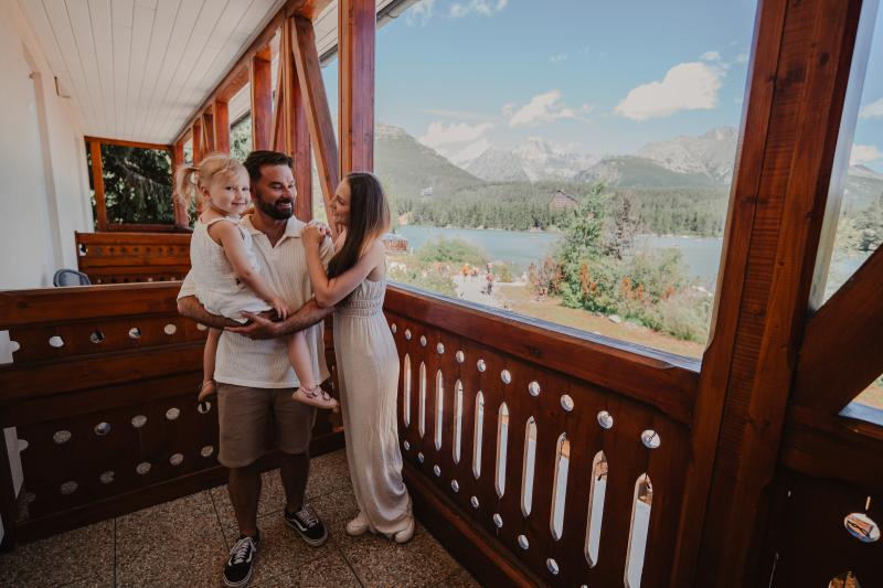 Dvojlôžková izba s výhľadom a balkónom